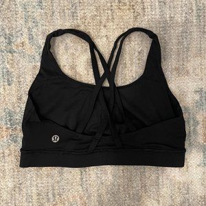 Lululemon Energy Bra - Black - Size 6